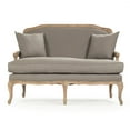 thumbnail image 4 of Zentique CFH004 E272 A048 28 x 38 x 26 in. Bastille Arm Chair, Grey Linen, 4 of 4