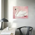 thumbnail image 4 of BCIIG Coquette Canvas Wall Art Decor, Preppy Girl Room Coquette Wall Decor Vintage Flowers Swan Bow Butterfly Painting Coquette Posters for Girl Bedroom College Dorm Decor 20x16in, 4 of 6