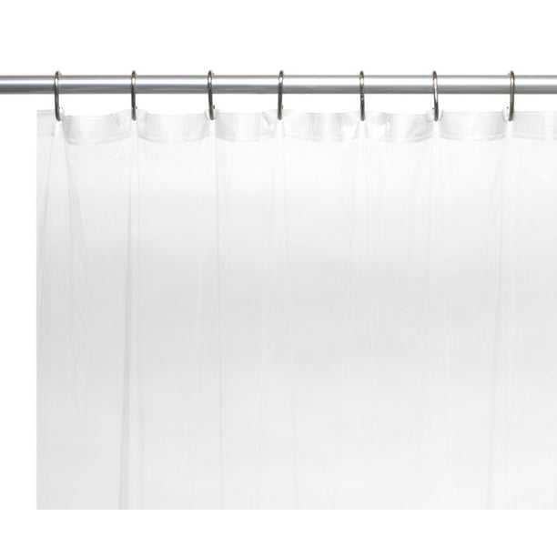 Royal Bath Stall Size 5 Gauge Vinyl Shower Curtain Liner In Frosty