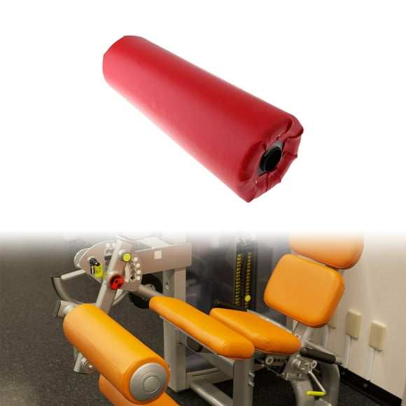 Colaxi 1 Piece Foam Foot Pad Roller Sponge Foam Tube Sleeve Hole Diameter 1.50inch Sponge Cover for Workout Bench Exercise Equipment Red