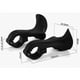 thumbnail image 3 of Puños ergonómicos para manillar de bicicleta de montaña | Puños de manillar con diseño de cuerno de vaca | Reducen el dolor de manos y muñecas | Compuesto de fibra de carbono y nailon, 3 of 9