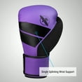 thumbnail image 4 of Hayabusa S4 Boxing Gloves for Men and Women - Purple, 12 oz, 4 of 7