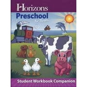Horizons Preschool for Three's Student Workbook Companion (Paperback)