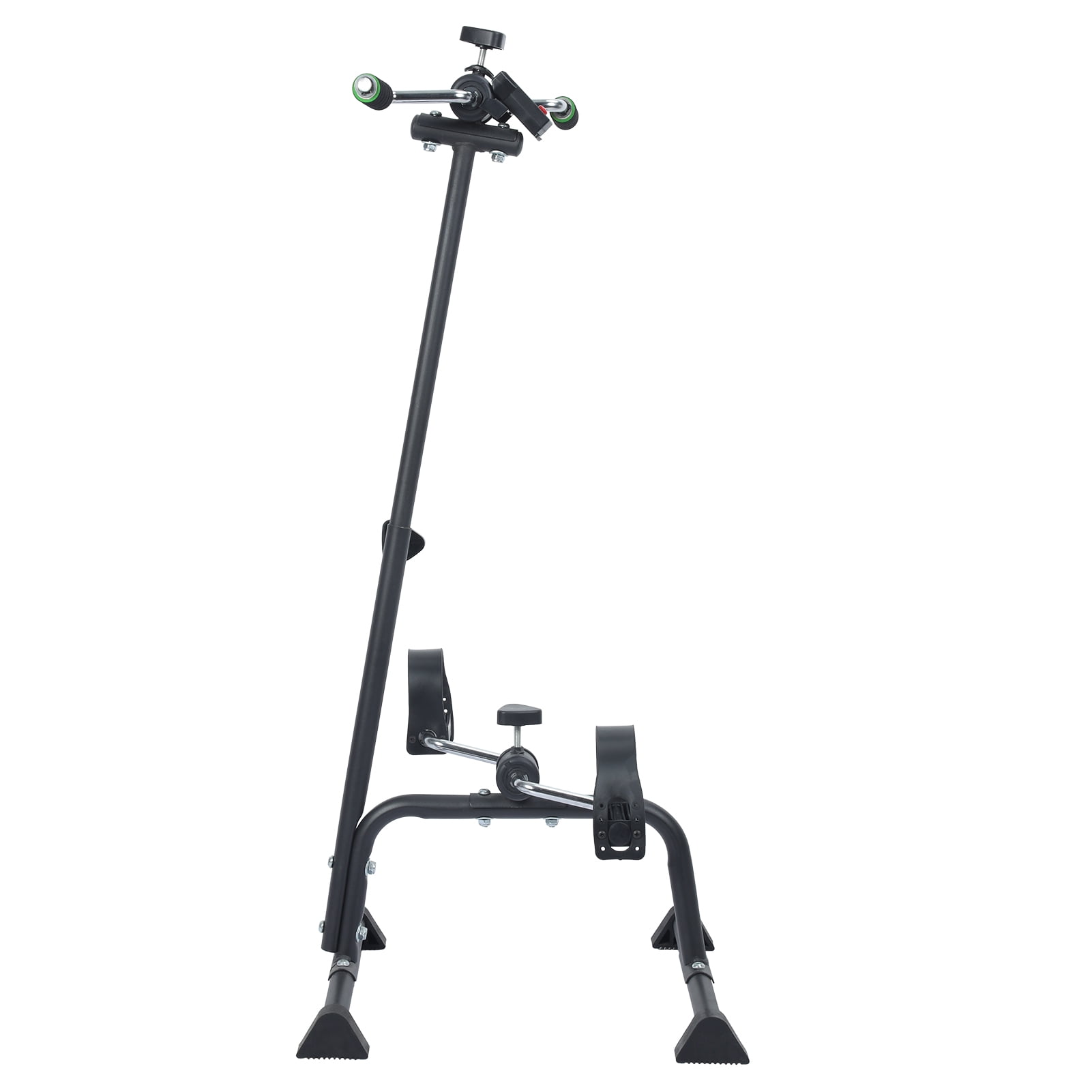 Anvazise Pedal Exerciser Bike Pedal Exerciser Bike, Hand Arm Leg Knee Peddler, Adjustable Fitness Recovery Equipment for Seniors, Elderly Physical Therapy Exercise Bike for Total Body, with Monitor