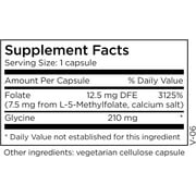 MethylPro 7.5mg L-Methylfolate - Professional Strength Active Methyl Folate Supplement for Brain Support & Balanced Mood - Gluten-Free Cognitive Supplement with No Fillers (30 Capsules)