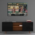 thumbnail image 4 of Epic Art 'Destiny Highway Calendar Girl' by Chris Consani, Acrylic Glass Wall Art, 36"x24", 4 of 8
