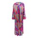 thumbnail image 1 of Gibobby Vestido de gasa de verano para mujer Vestido estampado de manga larga suelto sexy con cuello en V para mujer(Camuflaje,CH), 1 of 4