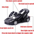 thumbnail image 2 of Aleación coleccionable Ferrari Race Laferrari vehículos extraíbles modelo de coches fundidos con luces y sonido, 2 of 5