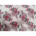 thumbnail image 4 of oneOone Cotton Cambric Fabric Leaves Block Print Fabric BTY 56 Inch Wide, 4 of 4