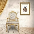 thumbnail image 3 of Amanda Greenwood 11x14 Gold Ornate Wood Framed with Double Matting Museum Art Print Titled - Fashion Bag with Frenchie II, 3 of 4