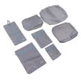 thumbnail image 4 of bolsas de equipaje de poliéster impermeables, cubos de embalaje para viajes de negocios, color gris., 4 of 14