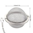 thumbnail image 2 of Youkk Infuseur à Thé en Maille d'Acier Inoxydable avec Chaîne, Diffuseur Intercalaire pour Drainage, Rinçage, Café, Riz, m, 2 of 9