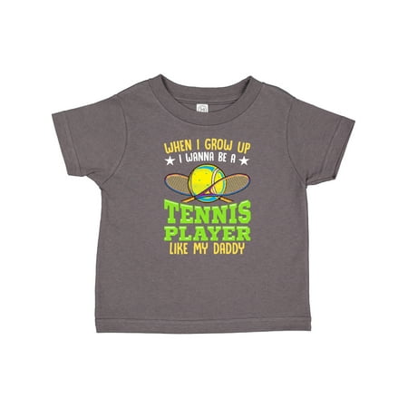 

Inktastic Future Tennis Player Like Daddy Boys or Girls Toddler T-Shirt