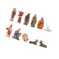 thumbnail image 1 of 11Pcs Christmas Figurine Set. 3" Tabletop Nativity outdoors sets Scene Ornament Xmas Decor, 1 of 9