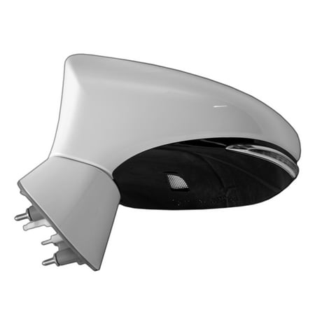 New OEM Side Mirrors Left w/o Blind Spot Starfire White Code 077 8794030D31A0 fits 2013-2015 Lexus GS350
