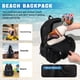 thumbnail image 3 of Mochila MOONBABY de malla para escuela Heavy Duty, color negro, 3 of 8