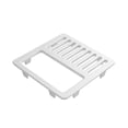thumbnail image 2 of Proflo PF912 9-1/2" Cast Iron Half Top Grate - White, 2 of 2