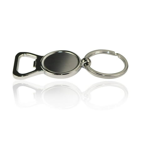 - Zinc Alloy Beer Bottle Opener Pocket Small Bar Beverage Keychain Ring
