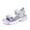 Purple255, variant on MEZZALL Summer Girls Sandals For Outdoor And Casual Wear Fixed Design For Daily Comfort Footwear For Ages 4 12 Shoes Classic