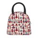 thumbnail image 1 of Balery Rocket Pattern Bolsa de Almuerzo para Mujeres, Caja de Almuerzo, Bolsa de Almuerzo Pequeña Impermeable, Tote de Almuerzo Reutilizable con Gran Capacidad, 1 of 6