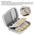 thumbnail image 4 of Reeds Case, Waterproof EVA Reed Storage Box for Alto Saxophone and Clarinet, with Mesh Pocket and 20 Reeds Capacity, Compact Portable Design for Woodwind Instrument Accessories, 4 of 7