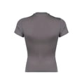 thumbnail image 2 of Women'S Short Sleeve T Shirts Summer Crop Tops Basic Slim Fit Gym Workout Y2k Clothes, 2 of 9