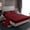 Maroon, variant on Feelyou Adult Boho Damask Twin Sheet Sets, Black Red Ghost Bedding, 3-Piece
