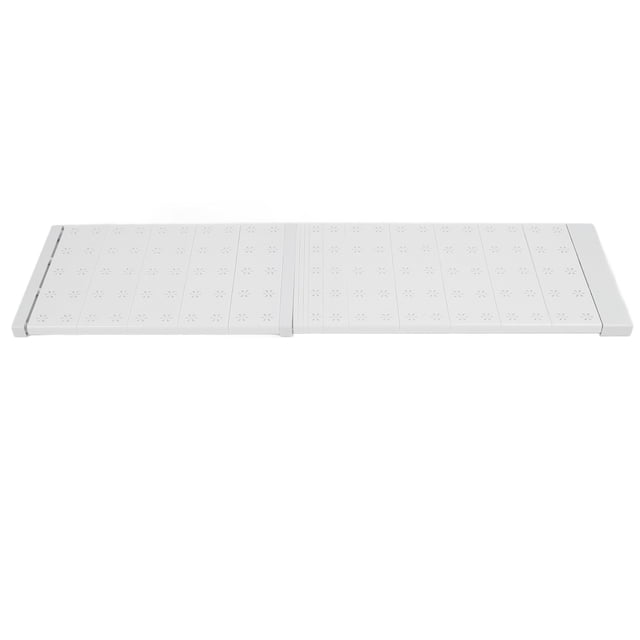 Expandable Closet Shelves, Adjustable Length, Space Saving Storage Rack for Closet Cabinet Bathroom