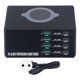 thumbnail image 2 of Cargador Inalámbrico USB De 8 Puertos, Método De Carga Múltiple, Pantalla Digital LED, Parte Inferior Antideslizante, Diseño Compacto, Estación De Carga USB Con Salida QC3.0, 2 of 7