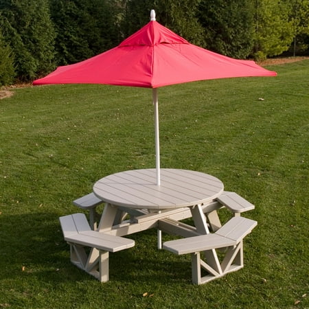 Polywood Reg Park Recycled Plastic 53 In Octagon Commercial Picnic Polywood Reg Park Recycled Plastic 53 In Octagon Commercial Picnic Table