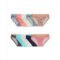 thumbnail image 2 of Fruit of the Loom Girls' 9-Pack Bikini Underwear(Big Girls)Assorted,Size 10, 2 of 3