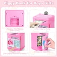 thumbnail image 4 of BESTSKY Piggy Bank Cash Coin Can Atm Bank Electronic Coin Money Bank for Kids Age 3-12,Money Savings Box Mini Atm Coin Bank Toys for 3 4 5 6 7 8 9 10 11 12 Year Old Boys Girls, 4 of 9