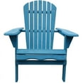 thumbnail image 2 of W Home SW1912SB-CHOT 63 in. Adirondack Chairs with Ottoman, Sky Blue, 2 of 2