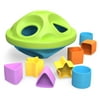 Green Toys: My First Shape Shorter - Blue & Green - 8 Piece Color & Shape Identification, Stack & Sort, Educational Toy, Kids-Toddlers-Baby Ages 6mo+