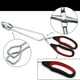 thumbnail image 5 of Extra Largo Tijeras Alicates 2pc Acero Inoxidable Parrilla Pinzas Alimentos Tongs, 5 of 7