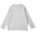 thumbnail image 3 of TOMVIGX Women's Fall Floral Embossed Knit Cardigan - Loose Fit Long Sleeve Button Down Sweater Coat Soft Round Neck Casual Outerwear for Autumn Winter Layering, 3 of 8