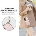 thumbnail image 6 of Asuwish Credit Card Slot PU Leather Wallet Cell Phone Case with Ring & RFID Blocking and Tempered Glass Screen Protector for Samsung Galaxy A56, RoseGold, 6 of 9
