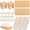Wood Color, variant on Brown 72-Piece Soap Bath Accessory Set