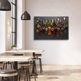 thumbnail image 4 of Spoon Spice Kitchen Canvas Wall Art Framed Prints Artwork Spice Kitchen Pictures Wall Decor Food Poster For Home Living Room Kitchen Dining Room Restaurant Decoration - 12x18 Inch, 4 of 6