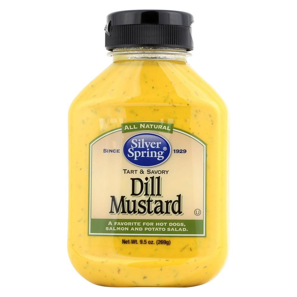 Silver Spring Squeeze Dill Mustard, 9.5 Oz