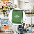 thumbnail image 7 of 2026 Mini Desk Calendar Flip Monthly Memo Notes Simple Style Calendar 3.9" x 3" - White (Jan. 2026 to Jul. 2027), 7 of 7