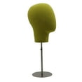 thumbnail image 2 of Tête Réglable Professionnel avec Stable Base Ronde Durable Mannequin S Casques Vert, 2 of 7