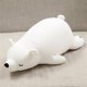 thumbnail image 3 of Juguete de peluche Almohada creativa Oso Muñeca Muñeca de trapo Regalo de cumpleaños Compañía de muñecas Blanco Sin ropa 35 cm Notas de pedido: Entrega al vacío ANGGREK  Otros, 3 of 8