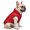 Red, variant on Hengshan Dog Winter Coat, Warm Sherpa Lined Dog Vest Jacket, Water Resistant Quilted Dog Cold Weather Coat with Snap Buttons, Easy On Off Pet Jacket for Small Medium Dogs