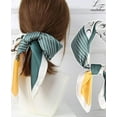 thumbnail image 4 of CAILDANL Satin Bandanas Head Scarf For Women Hair Scarves Accessories Lightweight Fashion Wrap Neck Silk Sleeping Headscarf, 4 of 5