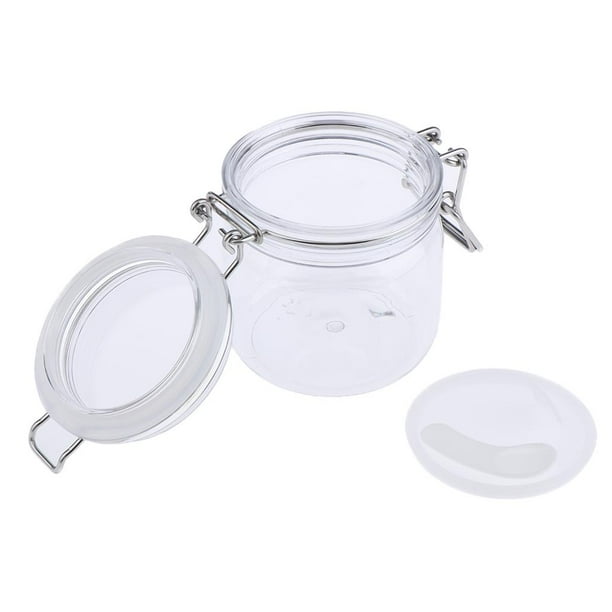 Bote de tarros de estaño vacío portátil para crema facial de maquillaje, barro de , crema de manos 300 g