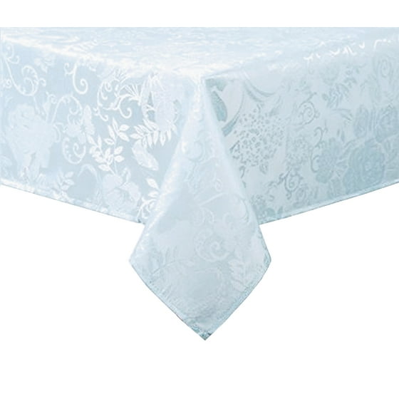 Blue Rectangle Tablecloth Spring Fabric Arabella 60 X 102 Com