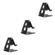 thumbnail image 5 of sweethay Soporte para teléfono Tableta de escritorio Soporte plegable Soporte para teléfono móvil de aleación de aluminio antideslizante, negro Type1 NO1, 5 of 6