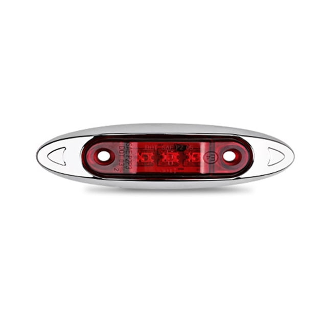 BTOER Motorbike LED Clearance Side Marker Indicators LED Side Marker Lights