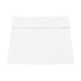 thumbnail image 4 of Skirts for Women Stylish Solid Color Bodycon Short Skirt Stretchy Tight Fitted Clubwear Party Casual Womens Mini Skirt White L, 4 of 4